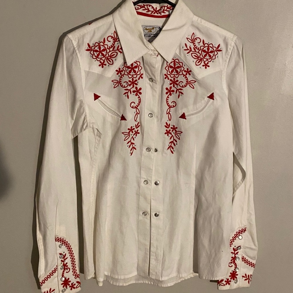 Western show shirt